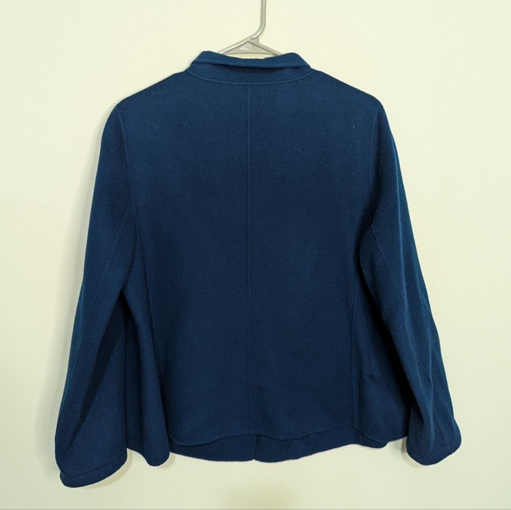 Talbots Women's 16 Petite Structured Wool Jacket - image 4